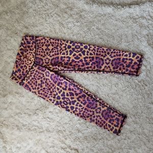 Capri Cheetah Teeki Yoga pant